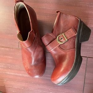 Sanita Norma leather booties